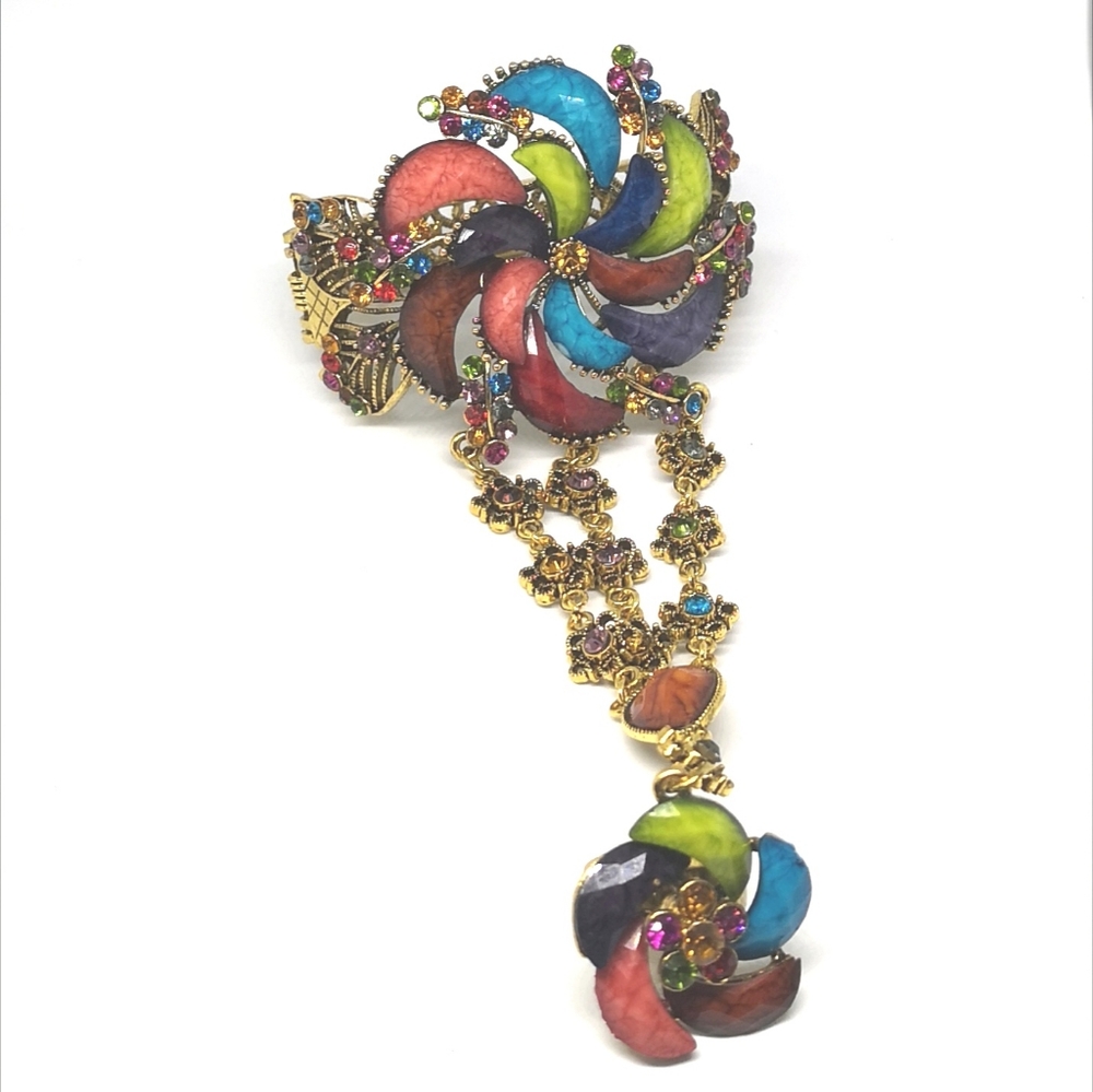 ❤️*Brand New* Multicolor Ring Bracelet - Statement Accessory!
